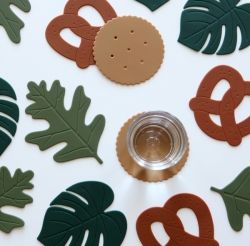 Silicone Drink Coasters Set -set of 2