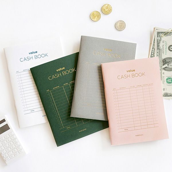Value - Cash Book, Expense Tracker Organizer