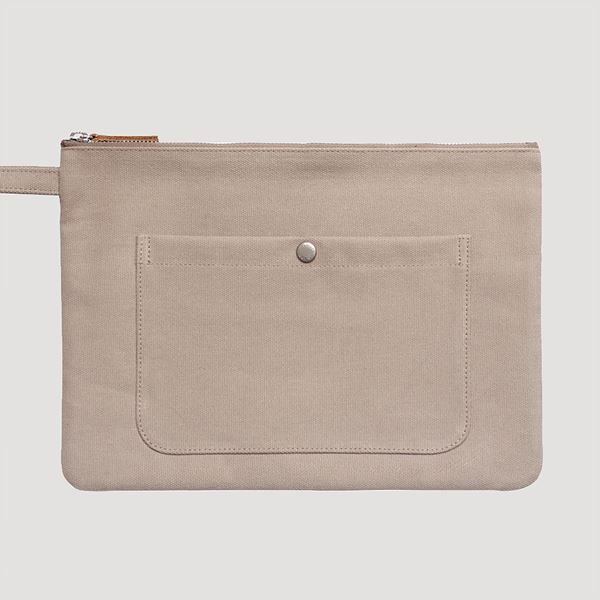 STANDARD CLUTCH / L / IVORY