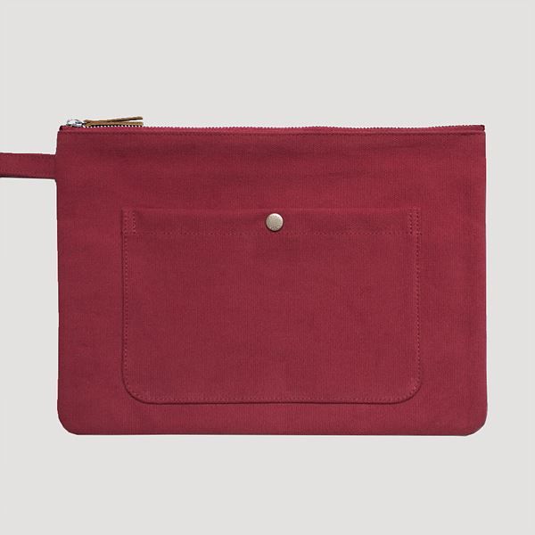 STANDARD CLUTCH / L / WINE