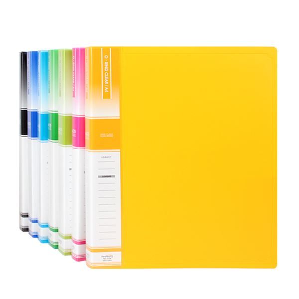 O-Ring Clear Binder, 20 Pockets 