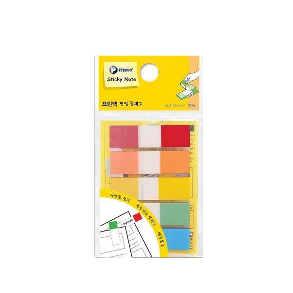F4412-5 Pop Up Flag, 12mm Wide, 5colors, 20pcs 