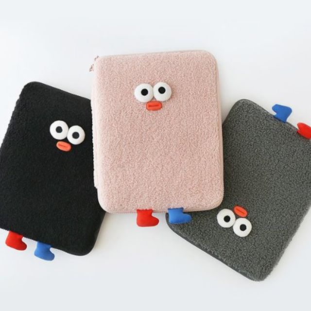 Brunch Brother Pom Pom Bucle Laptop Pouch for 11 inch