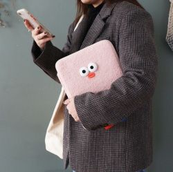 Brunch Brother Pom Pom Bucle Laptop Pouch for 11 inch