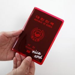 Clear Color Passport Cover