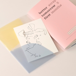Double Pocket File for Sticker & Note