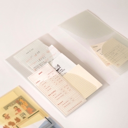 Double Pocket File for Sticker & Note