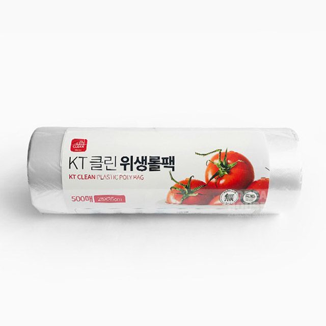 KT clean plastic Poly Bag 500ea, 250X350mm