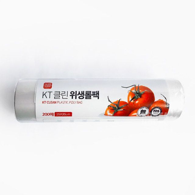 KTclean plastic Poly Bag 200ea, 250X350mm