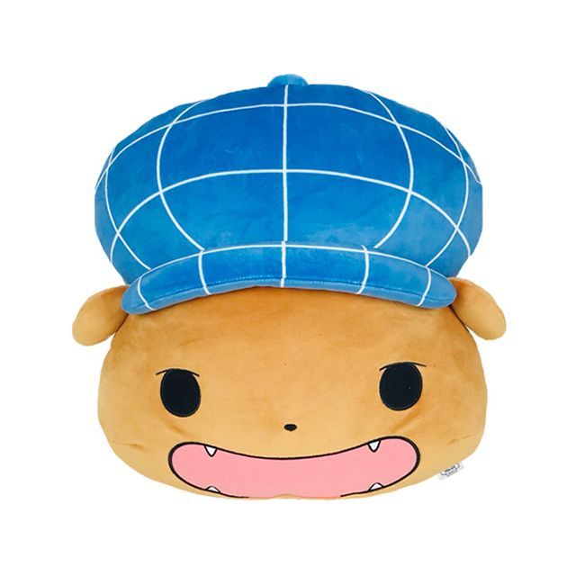 Brown Face Cushion 