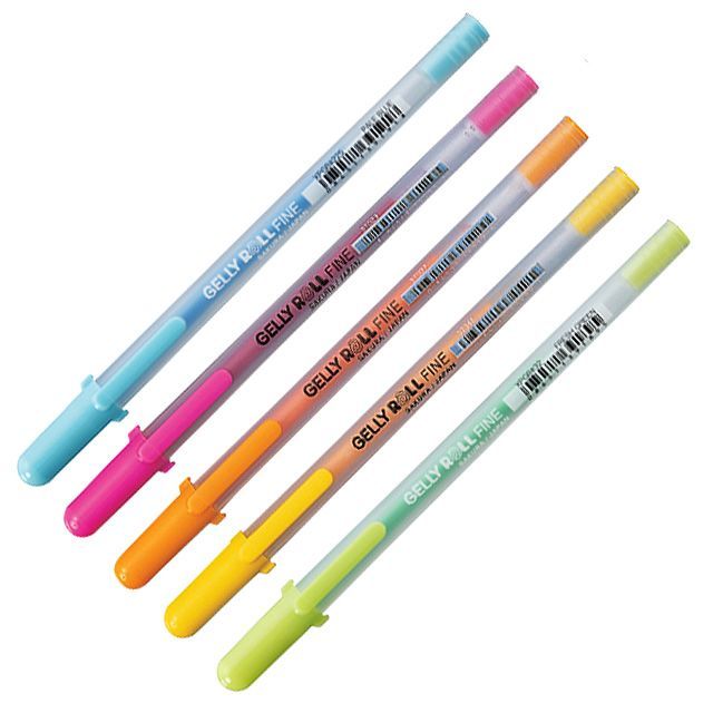 Gelly Roll Fine(0.6mm), 12Count