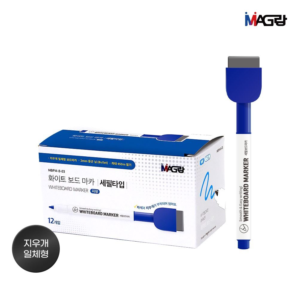 White Board Marker Pen Blue 12ea Set