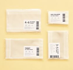 My Record My Photo Pocket, Adhesive Type