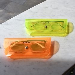 Shine Sunny Clutch, Eyewear Case