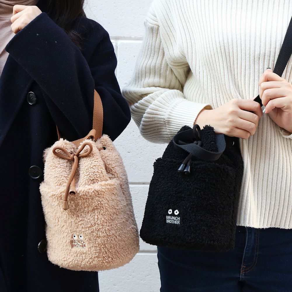 Brunch Brother Boucle Bucket Bag