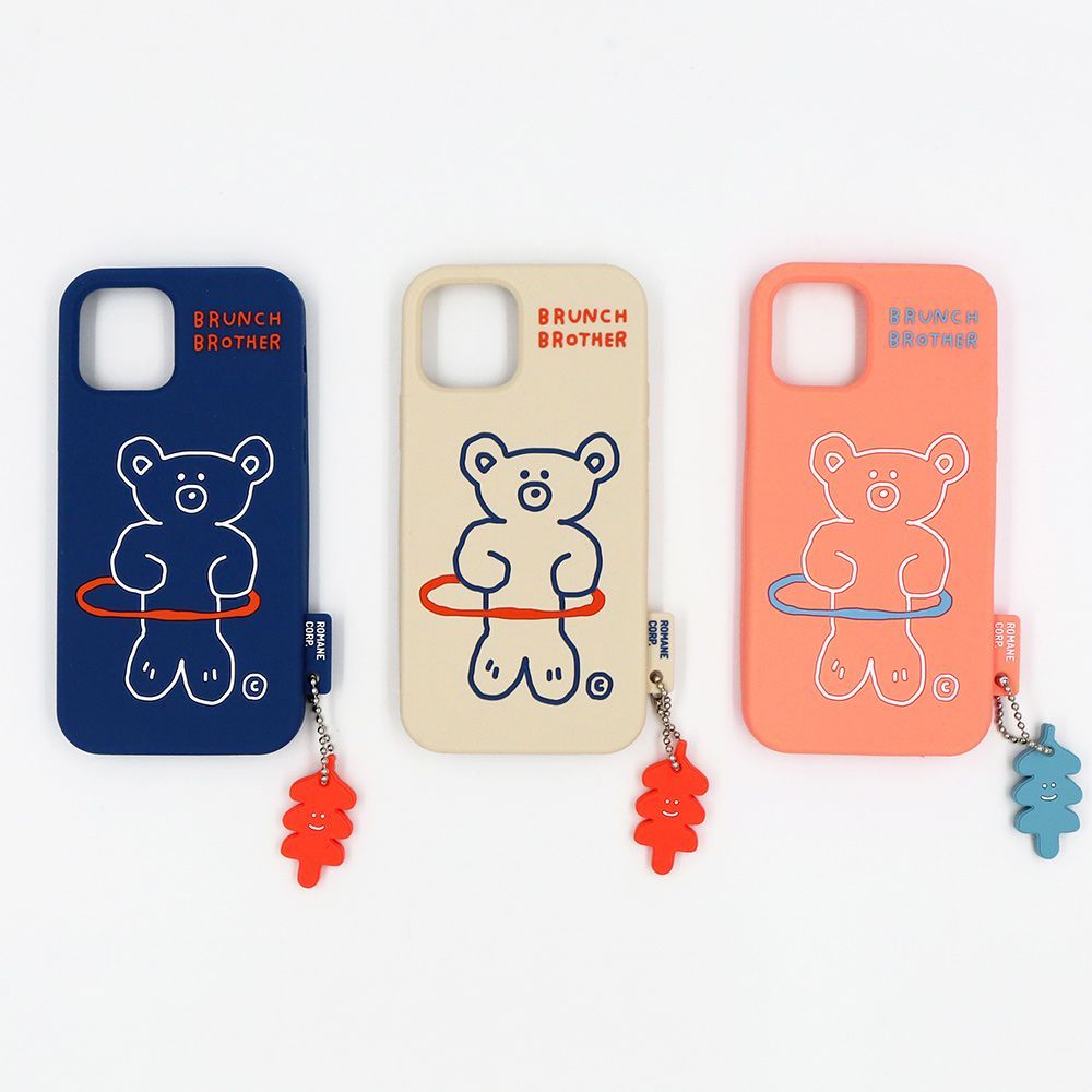 Brunch Brother Hola Bear Silicon Case for iPhone 12pro max
