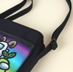 Among Us square cross bag pouch_Rainbow Trio