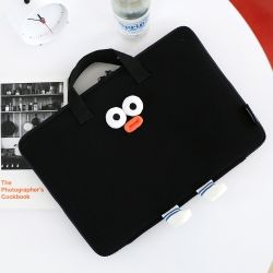 Brunch Brother pompom Laptop Pouch wide 13