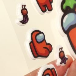 Amonus Casting Stickers (1 set of 24 items)