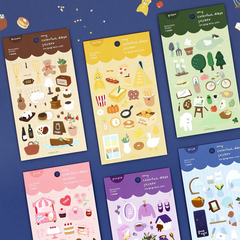 My Colorful Days Stickers