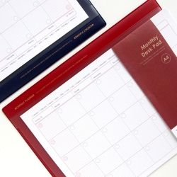 Monthly Desk Pad A4