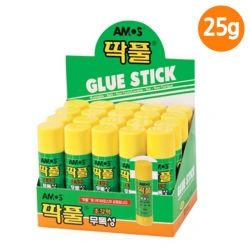 Amos Solid Glue Stick 25g 12pcs