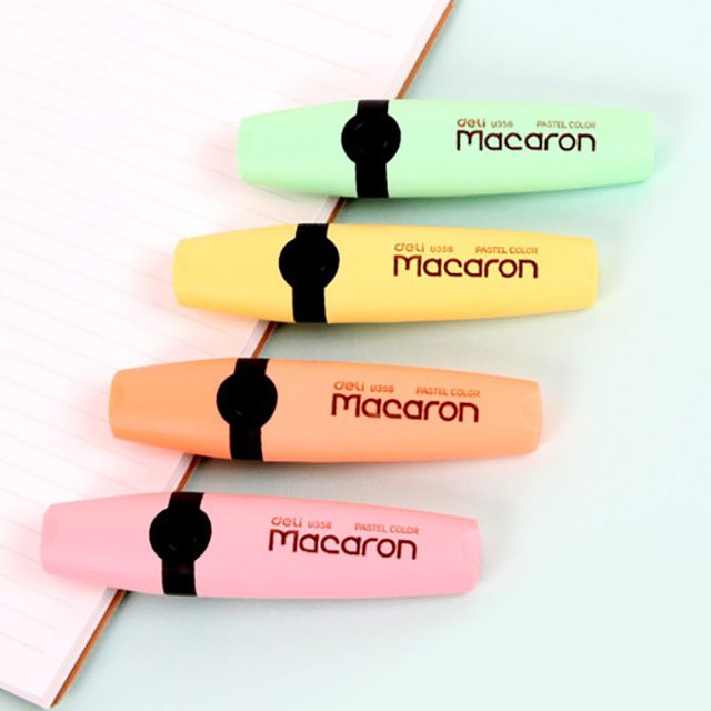 Pastel Macaroon Highlighter, Set of 12