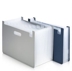 Accordion Document File Box, 13Pockets 