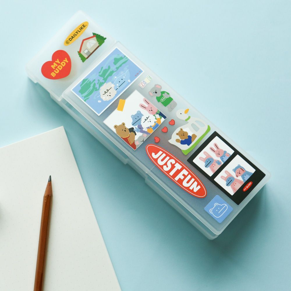 Pencil Case Remover Sticker (My buddy) 01-02