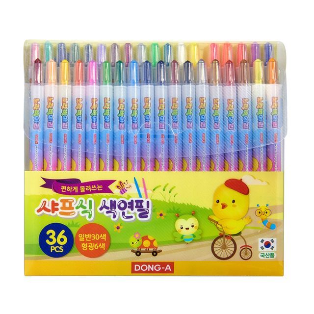 Mechanical Pencil Type Colored Pencils 36Colors 