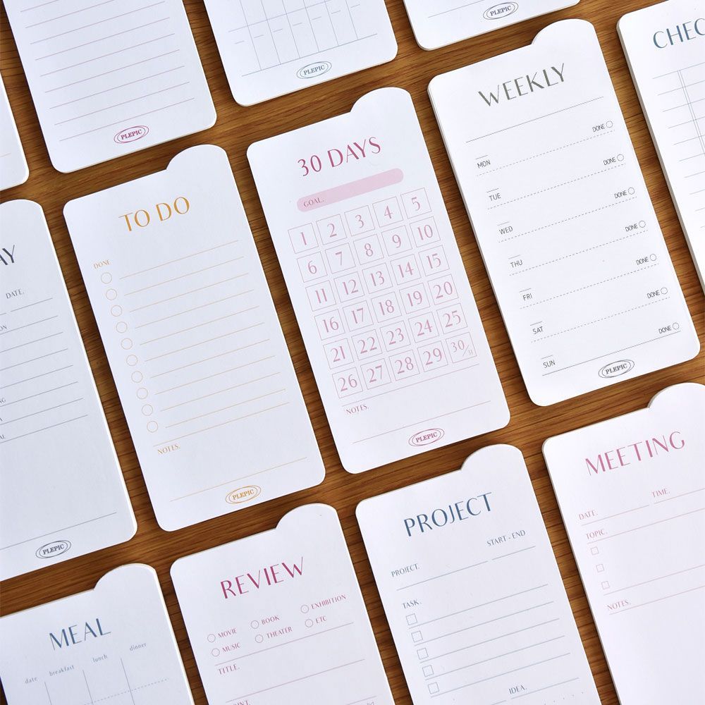 Round Memo It, Sticky Index Notes 