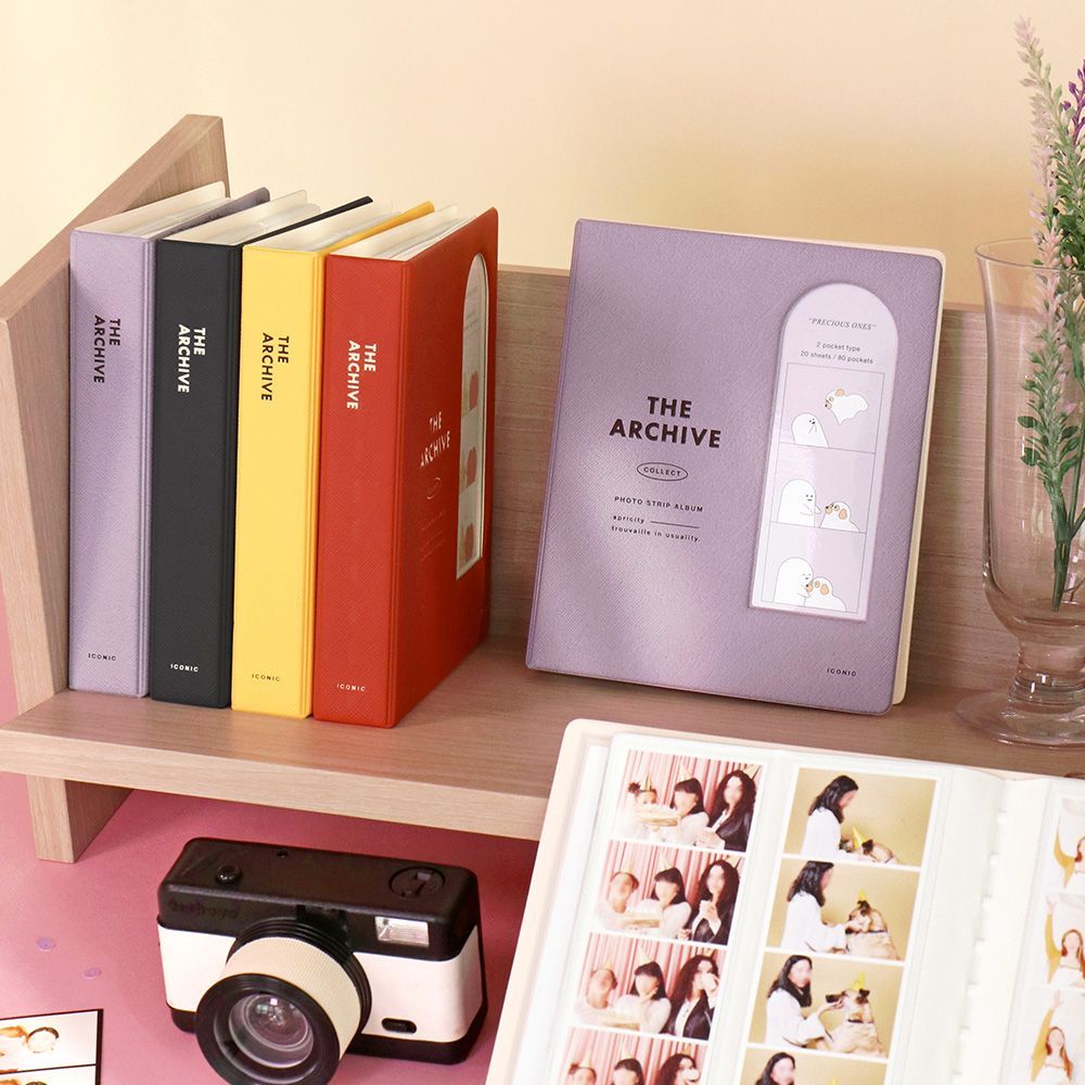 ARCHIVE Photo Strip Album, Pocket Photo Album