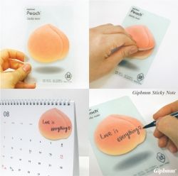 Gipbmm Peach-sticky Note