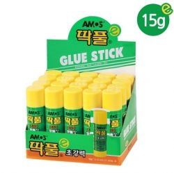 Amos Solid Glue Stick e 15g (20pcs)
