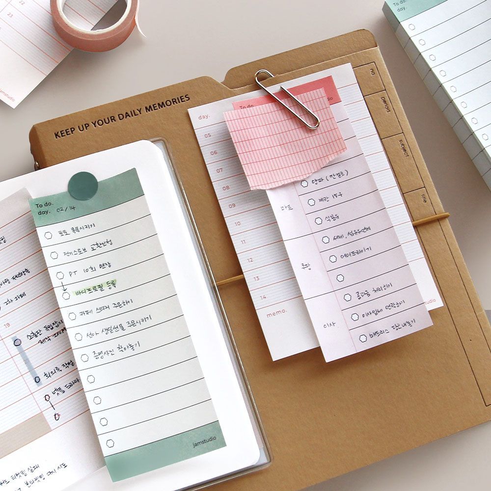 Memo Pad - Daily
