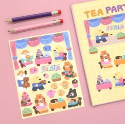 Everyholiday Stickers 6Type Set Partytime