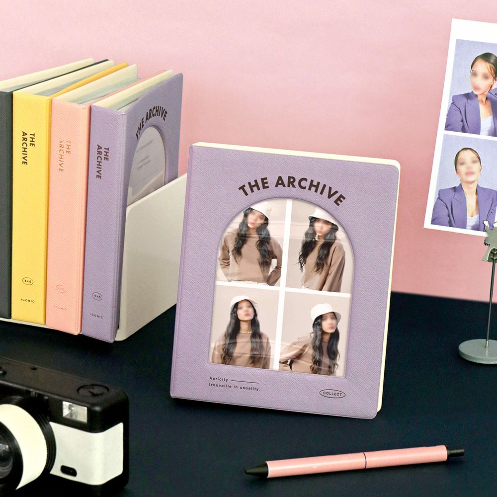 ARCHIVE 4x6 Photo Album, Pocket Photo Album