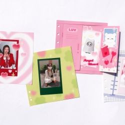 A7 Wide Real Love 6rings Collect Binder Refill