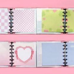A7 Wide Real Love 6rings Collect Binder Refill