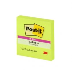 Post-it Super Sticky Note, 90 Green, 654 (76x76)