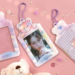 Sugar Photo Card Holder, Key Ring, Card Case 