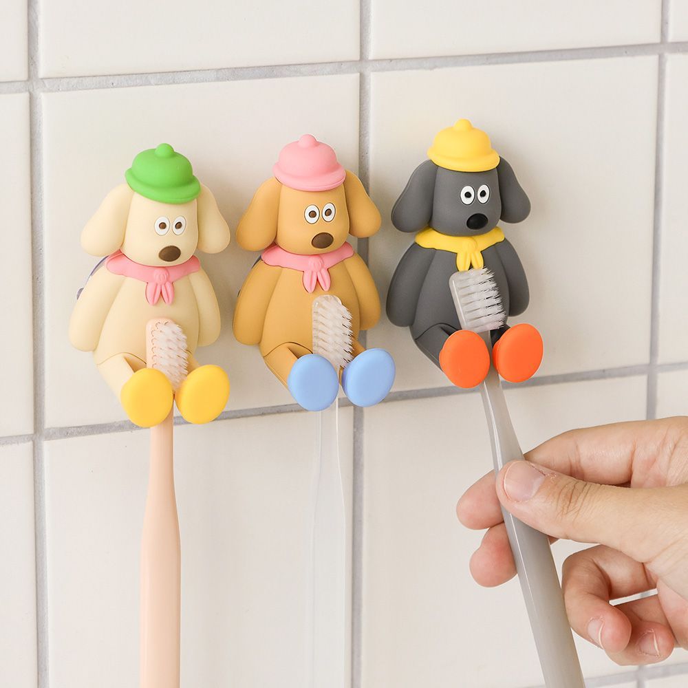 MonagustA Silicone Toothbrush Rack