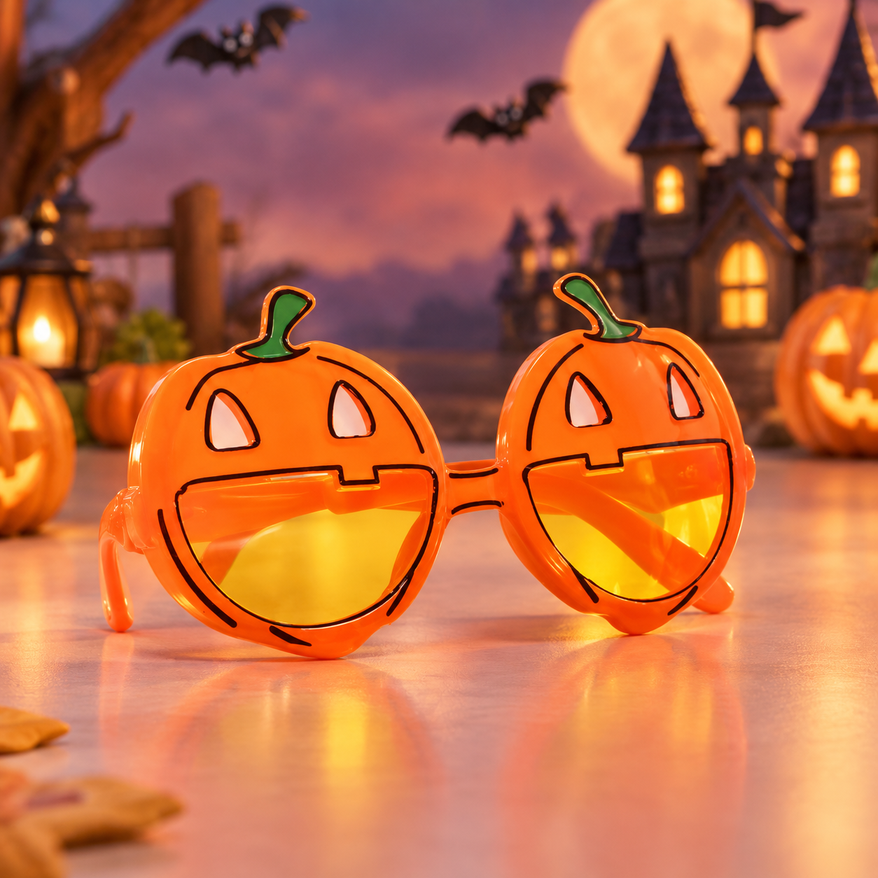 Halloween Pumpkin Glasses
