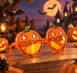 Halloween Pumpkin Glasses