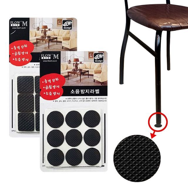 Prevention noise Label (Black) - Waffle