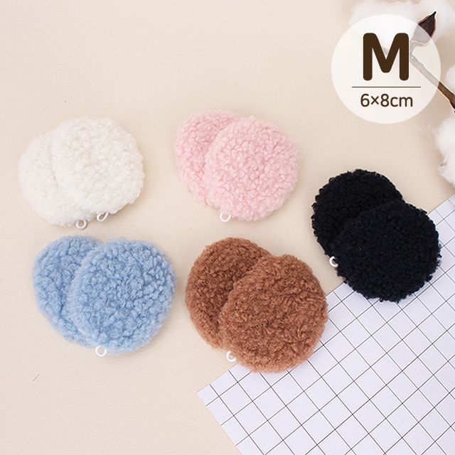 Woolly Button Earmuffs(M), Ear Covers