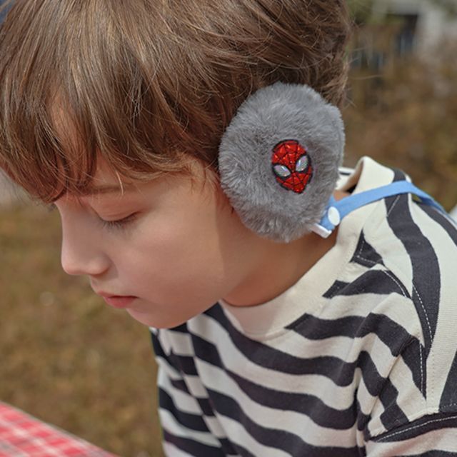 Spider Man Button Earmuffs, Ear Covers 
