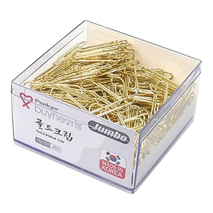 Jumbo Gold Paper Clip JGG