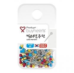 Color White Pearl Head Pins, AP