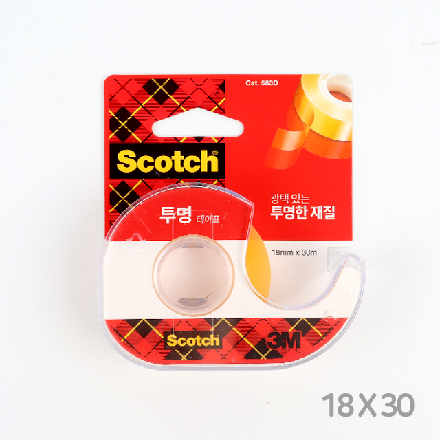 Scotch tape 583 (18mmX30m)_12pcs